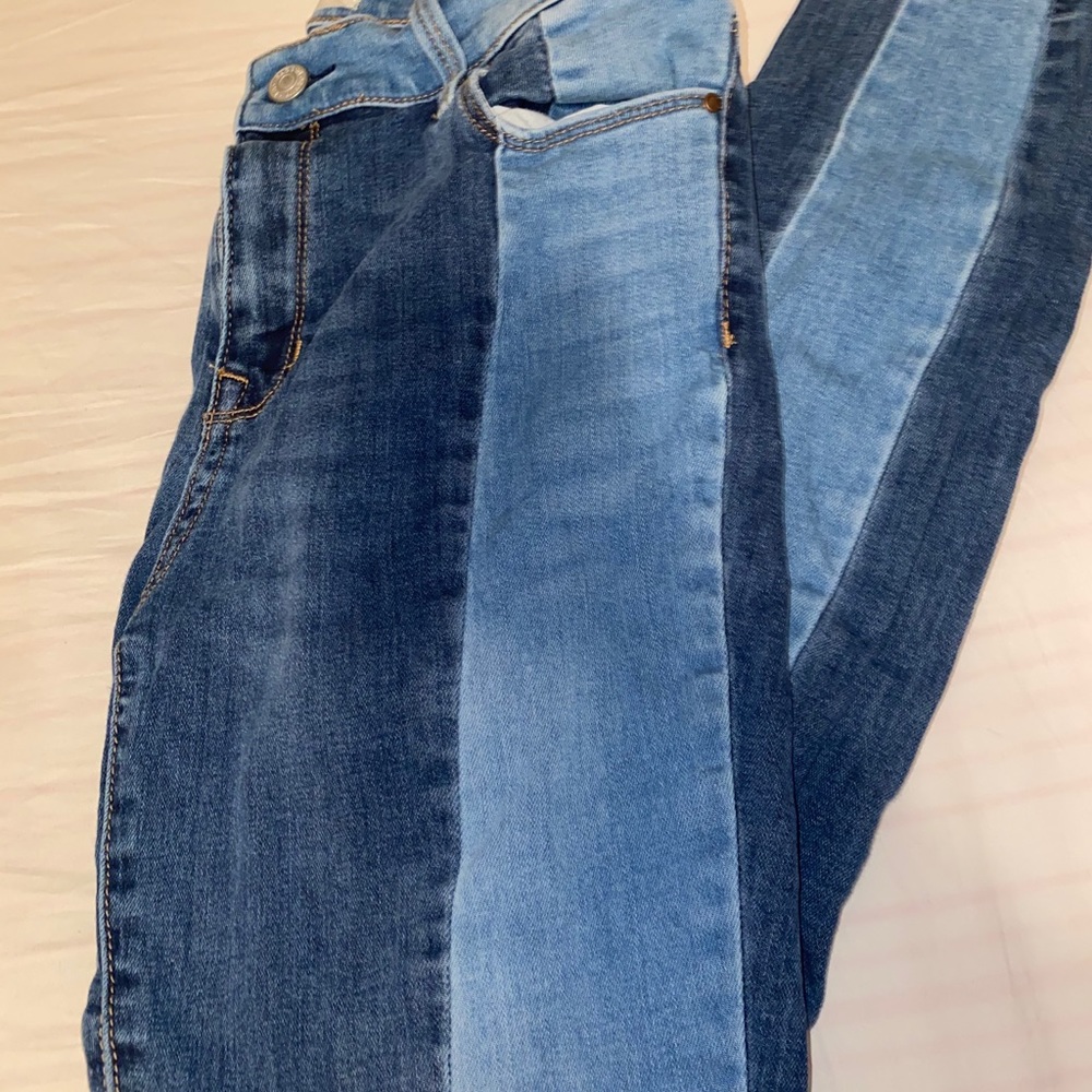 High rise ankle jeggings